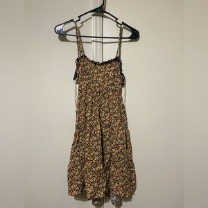 Mini floral dress